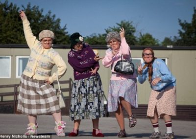 Gran-nam style! Hilarious video shows four raunchy dancing grannies twerking and grinding to pop hits